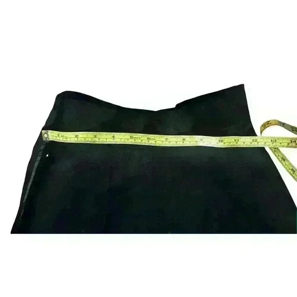 Mort Schrader Sz 4 Vtg black cropped wool jacket blazer & skirt Office Siren - Picture 4 of 9